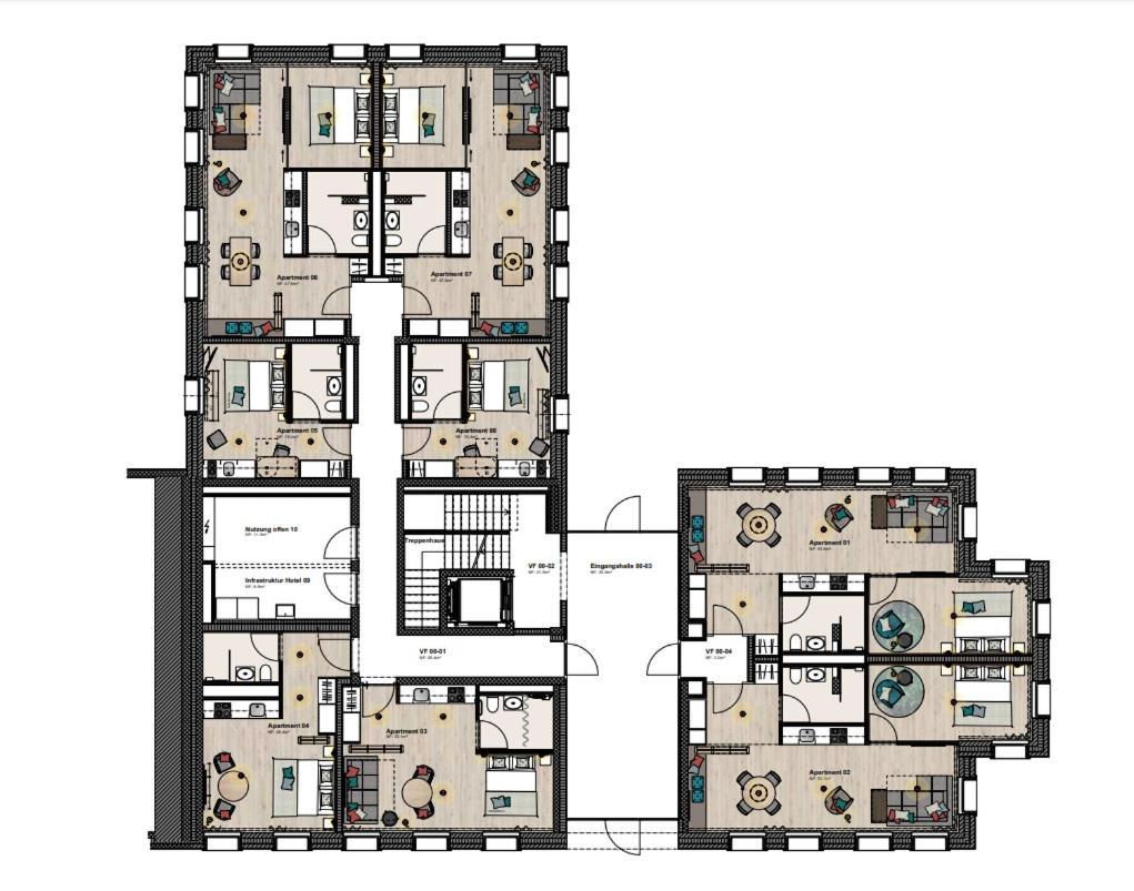 Aparthotel Luzern West Alberswil 外观 照片